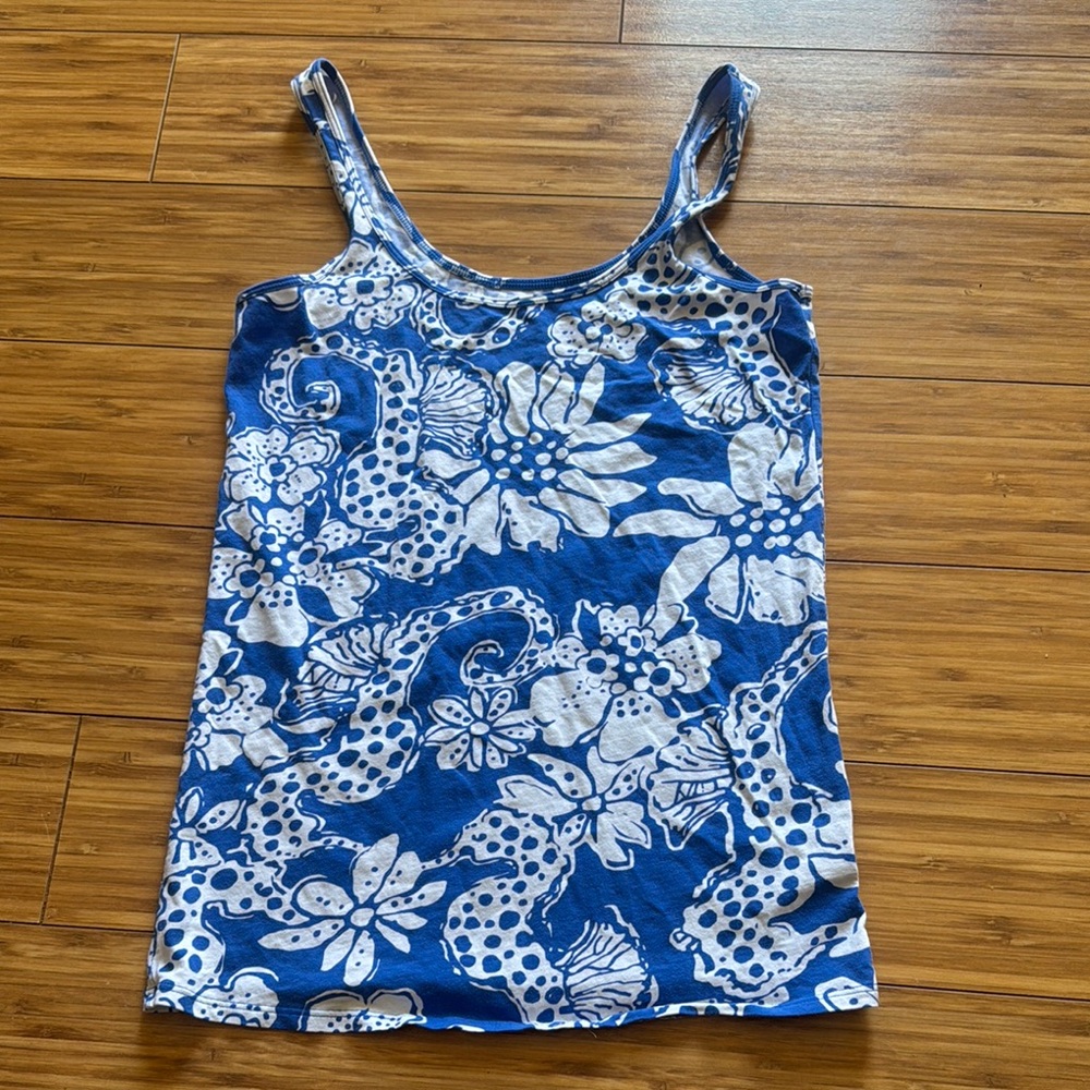Lilly Pulitzer Tabby Tank EUC